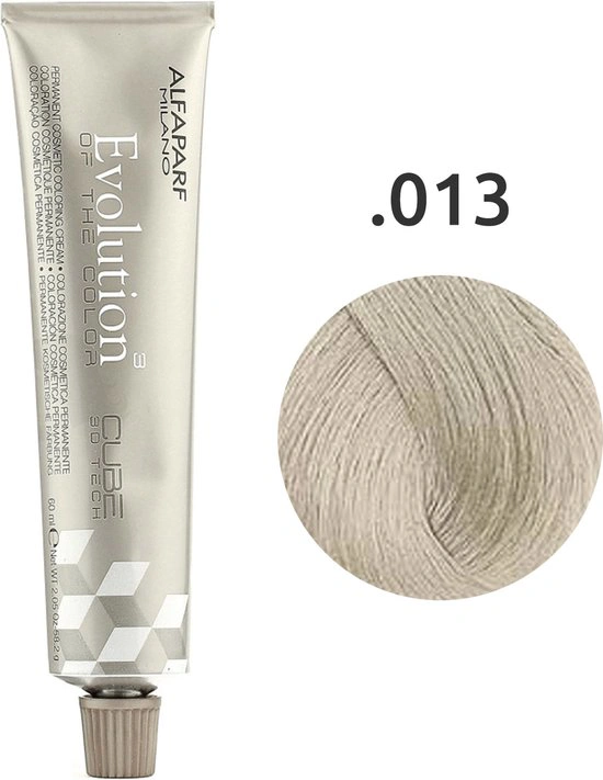 Alfaparf Evolution of the Color CUBE hajfesték - .013 60ml Soft Ash Gold képe 2